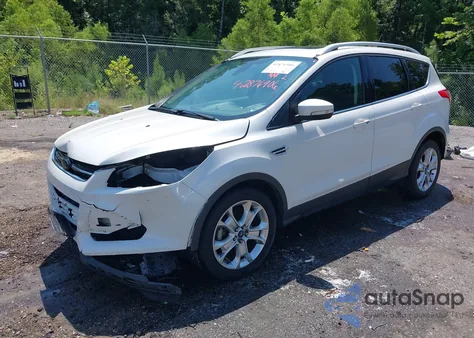 2014 Ford Escape Titanium from USA, damaged, VIN 1FMCU0JX4EUC38961